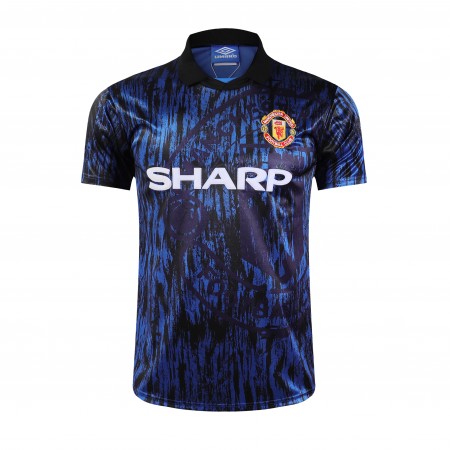 Billiga Fotbollströjor Manchester United Retro Borta tröja 1993 Kortärmad